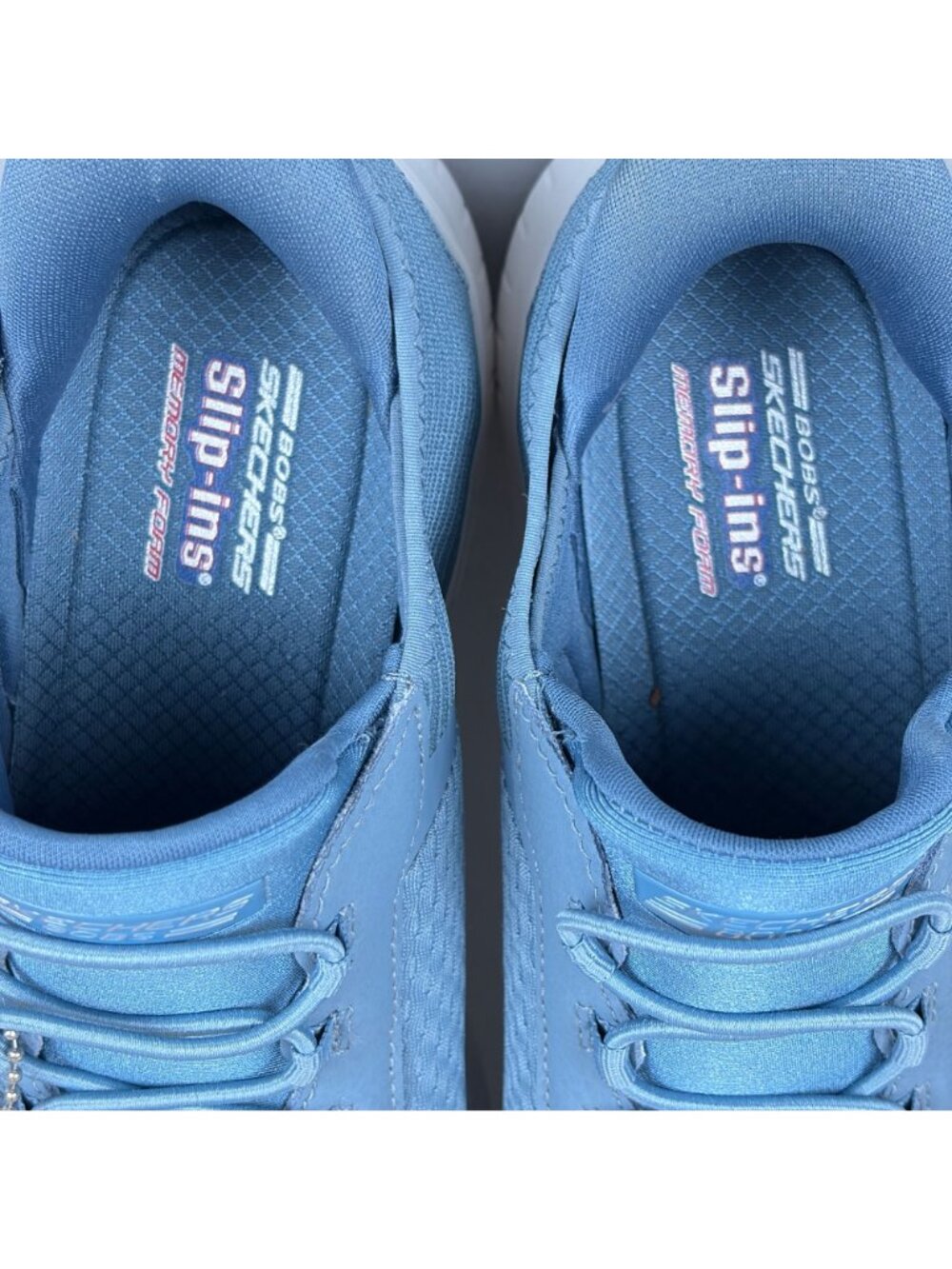 Skechers Slip-Ins Bobs Sport Chaos Athletic Shoes Womens 8.5 Blue Casual Comfort - Picture 7 of 16